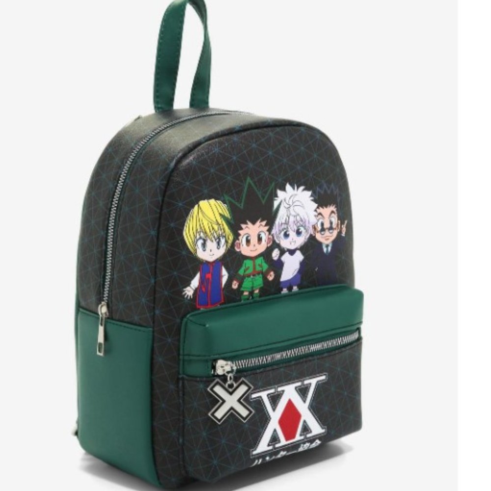 Hunter X Hunter Chibi Group Mini Backpack Nwt - image 2